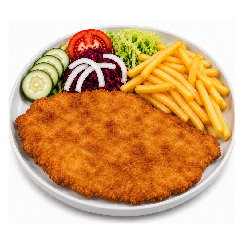 Schnitzel schotel