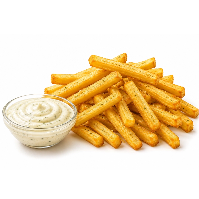 Frites knoflook