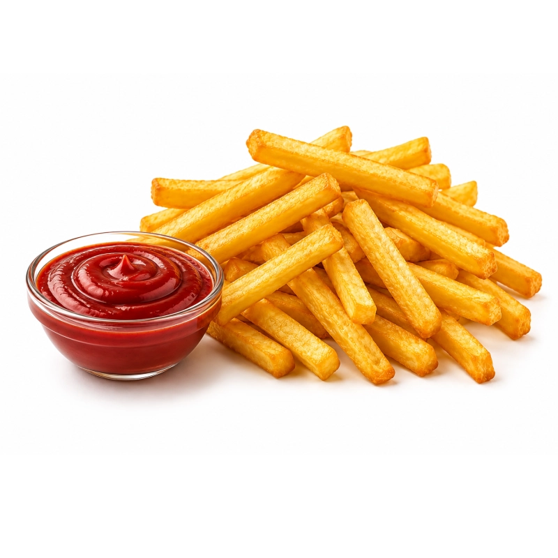 Frites curry Groot