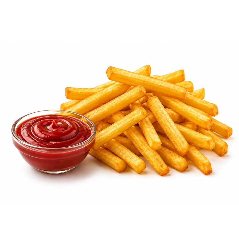 Frites kethcup Groot