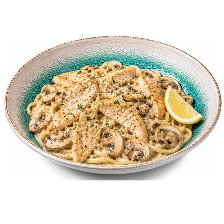 Pasta pollo e Funghi