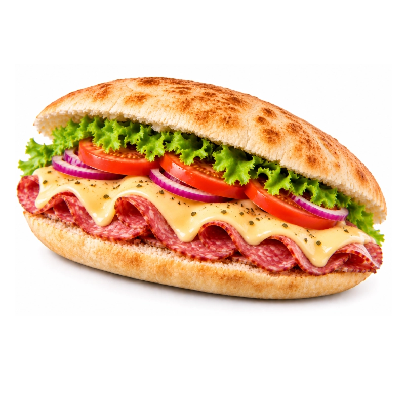 Pita kaas salami