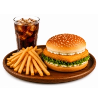 Vis Burger menu