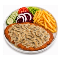 Schnitzel Kip Funghi