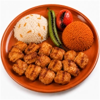 Stukjes kipfilet (2 spiezen)