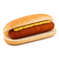 Met zachte bolletje en kroket